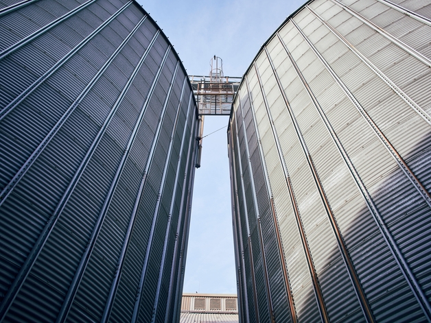 Matéria-prima de silos de sementes