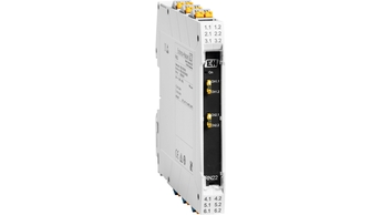 RN22 intrinsically safe isolating barrier, power supply and signal doubler for hazardous areas